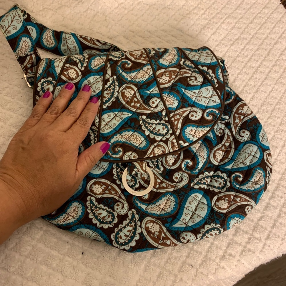 Marie Blue Fabric Bag